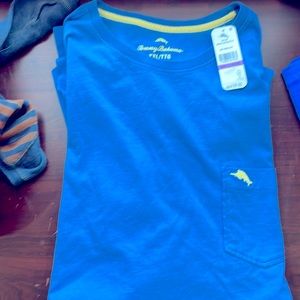 Tommy Bahama XXL long sleeve pocket t-shirt.  NWT